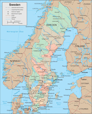 Försäkringskassan pensionärer: Sverige kartan